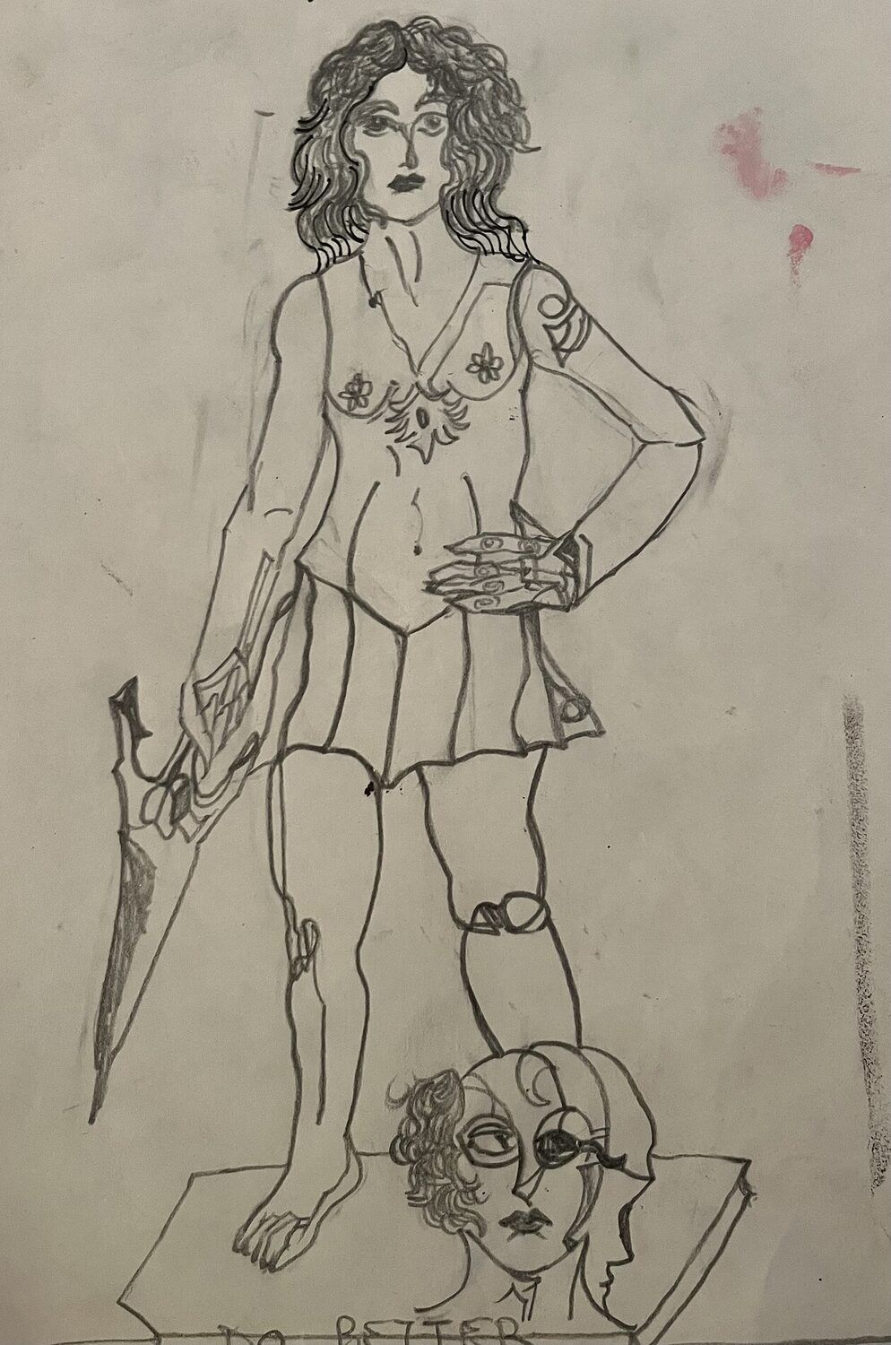 Figura in piedi
